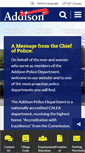 Mobile Screenshot of addisonpoliceillinois.org